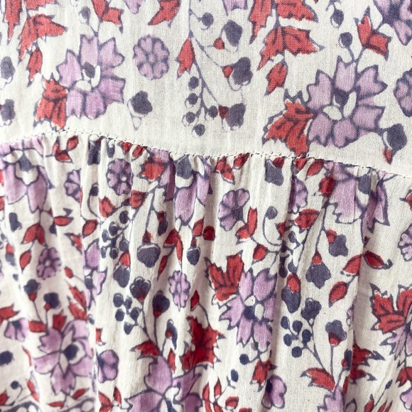 Bell By Alicia Bell Long Sleeve Maxi Dress With Belt Tie Large - Picture 4 of 10